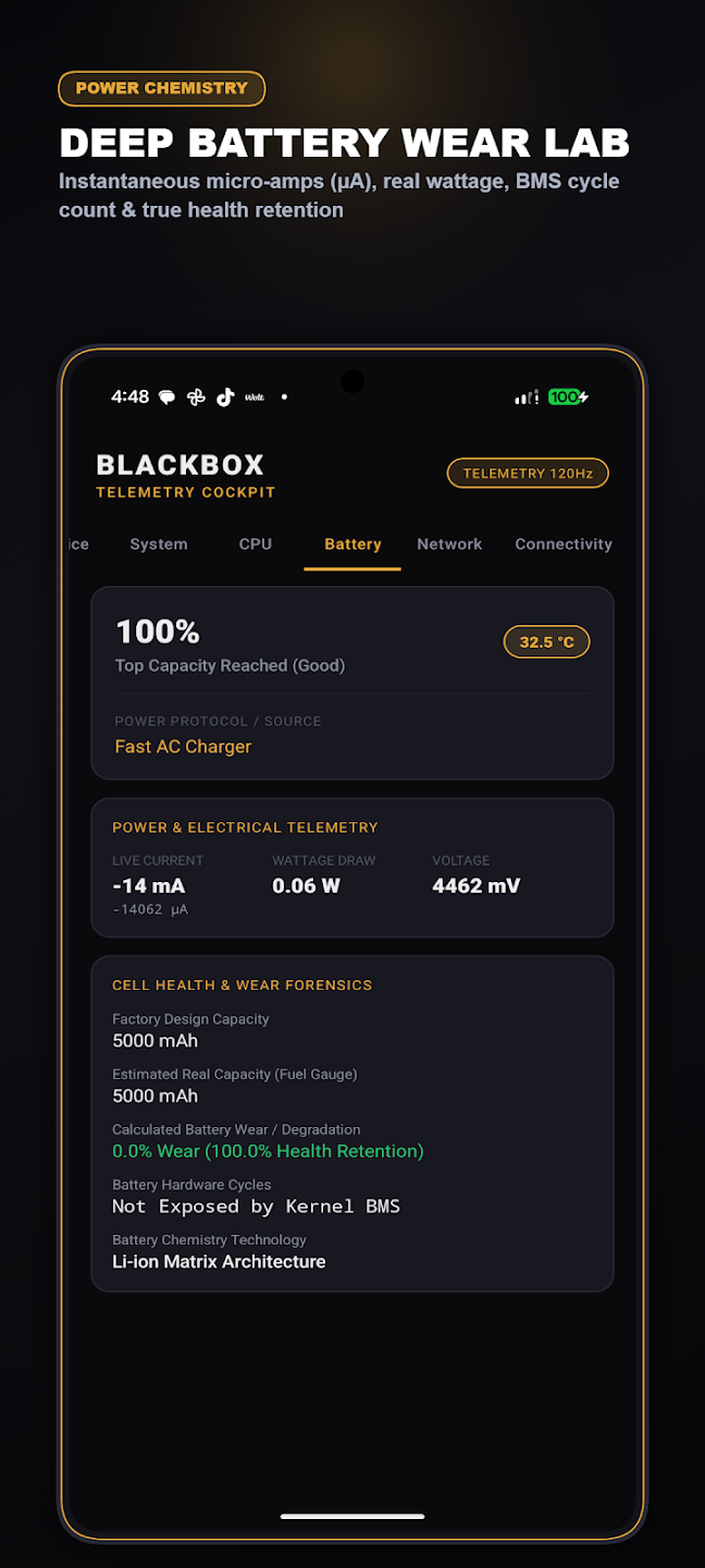 BlackBox: Device Info — Ukážka 3