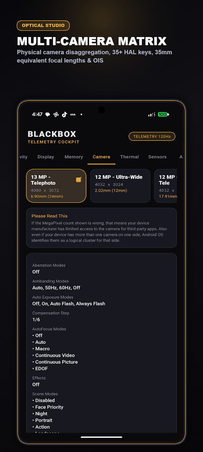 BlackBox: Device Info — Ukážka 7